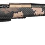 Fierce Firearms ROGSCMX22CM18BRS Carbon Mini Rogue XP 22 Creedmoor 3+1 18" Carbon Fiber Match Grade Barrel, Smoked Bronze Cerakote Steel Drilled & Tapped Receiver, Sonora Ambush Camo Adj Comb & BiPod