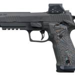 Sig Sauer 226X59XTMSAORXSL P226 XFive Extreme 9mm Luger 20+1 5" Bull Barrel, Black Nitron Stainless Steel Serrated w/Optic Slide, Black Nitron Stainless Steel Frame w/Beavertail & Picatinny Rail, Cust
