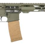 Patriot Ordnance Factory 02549 P-15 Base SMU 300 Blackout 30+1 13.75" Black Nitride Match Grade Barrel, Olive Drab Cerakote Aluminum Receiver w/Picatinny Rail, M-LOK Handguard, Amend2 Adjustable OD Gr