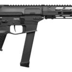 CMMG 99A6832-AB Zeroed Banshee MkGs 9mm Luger 33+1 6.50" Black Nitride Threaded Barrel, Black Armor Cerakote Aluminum Receiver w/Picatinny Rail, M-LOK Handguard, Black Polymer CMMG RipBrace, CMMG Zero