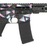 Shark Coast Tactical SCC07237MIA-P Miami  5.56 NATO 30+1 10.50" Black Nitride Threaded Barrel, Aluminum Receiver w/Picatinny Rail, M-LOK Handguard, Polymer SB Tactical SBA3 Brace, Polymer Grip