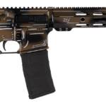 Shark Coast Tactical SCC101969ABRZ Anime-15 5.56 NATO 30+1 16" Black Nitride Threaded Barrel, Bronze Cerakote Aluminum Receiver w/Picatinny Rail, M-LOK Handguard, Magpul Collapsible Black Polymer Sto