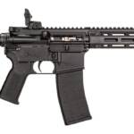Tippmann Arms A101151 M4-22 Pro SBR 22 LR 25+1 11" Black Parkerized Threaded Barrel, Matte Black Aluminum Receiver w/Picatinny Rail, M-LOK Handguard, Black Adjustable Polymer Stock, Black Gen2 Grip