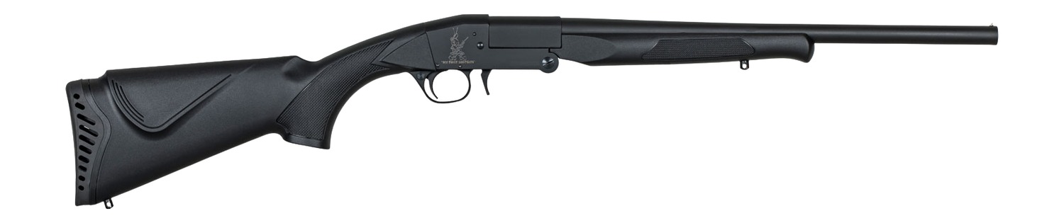 Crickett KSA4120S Jr. 20 Gauge Break Open 3" 1rd 18.50" Single Shot Barrel, Fixed Black Synthetic Stock, Right Hand