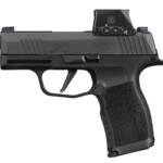 Sig Sauer 365X9BXR3RXSL10 P365X w/Optic Micro-Compact 9mm Luger 10+1 3.10" Black Barrel, Black Nitron Stainless Steel Serrated w/Sig ROMEO-X SIG-LOC Reflex Sight, Black Stainless Steel Frame w/Accesso