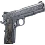 Dickinson LLC DKSN45MPRP Adam 1911 Mesopatamia Full Size 45 ACP 8+1 5" Stainless Steel Barrel, Serration B Slide, Steel Frame w/Beavertail