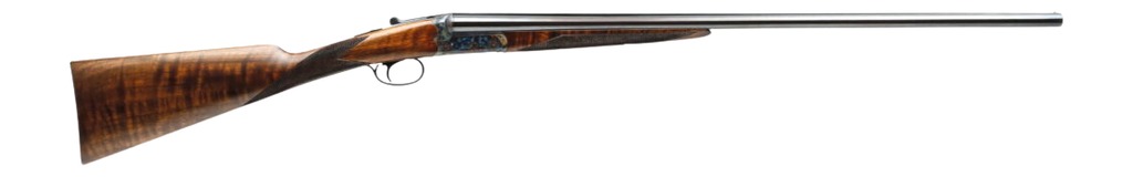 Dickinson LLC  Estate 410 Gauge Break Open 2.75" 2rd 28" Side By Side Barrel, True Bone-Charcoal Case Hardening Receiver, English Style Turkish Walnut Stock