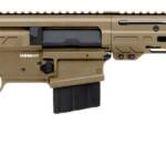 CMMG 34A670FCT Dissent BR4 338 ARC 10+1 16.10" Black Nitride Threaded Barrel, Coyote Tan Cerakote Aluminum Receiver w/Picatinny Rail, M-LOK Handguard, Magpul SGA 870 Black Synthetic Stock