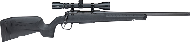 SAVAGE AXIS XP 7MM-08 20" - COMPACT THREADED BLACK/BLACK