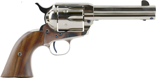 STAND MFG SAA 45 LC 4.75" BBL - NICKEL PLATED 2 PIECE GRIP