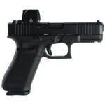 Glock V-Series Optic Ready Model 45 Handgun 9mm Luger 17rd Magazines(3) 3.7" Barrel Black Cerakote Vortex Defender Optic Austria
