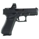 Glock V-Series Optic Ready Model 45 Handgun 9mm Luger 17rd Magazines(3) 3.7" Barrel Black Cerakote Viridian RFX35 Optic Austria
