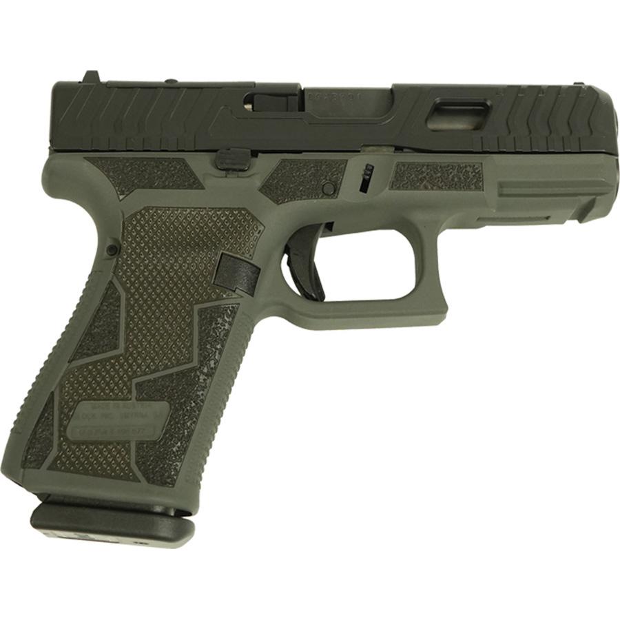 Glock V-Series Model 19 Kavorka Optic Ready & Ported Handgun 9mm Luger 15rd Magazines (3) 4" Ported Barrel Grey Cerakote USA Made