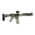 Shark Coast Knoll Grass Pistol Bundle .300 Blk 30rd Magazine 10'' Threaded Barrel Vortex Red Dot Streamlight Light