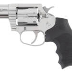 Colt Mfg KCOBRASB2RBBS King Cobra 357 Mag 6rd Shot 2" Stainless Steel Barrel, Cylinder & Frame, Black Hogue Overmolded Grip, Exposed Hammer, DA/SA