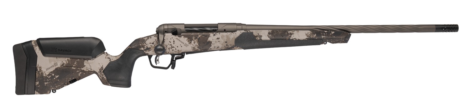 Savage Arms 32601 110 Core Hunter Pro 6.5 Creedmoor 3+1 20" Fluted Barrel, Savage Western Camo AccuStock w/AccuFit V2 Synthetic Stock, Right Hand