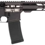 Patriot Ordnance Factory 02548 P-15 Base SMU 300 Blackout 30+1 13.75" Black Nitride Match Grade Barrel, Black Anodized Aluminum Receiver w/Picatinny Rail, M-LOK Handguard, Black Amend2 Adjustable Poly