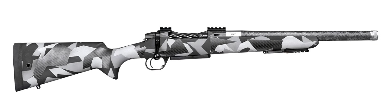 Proof Research 153932 Elevation FDX LWH 6.5 Creedmoor 18" Carbon Fiber Threaded Barrel, Splinter Camo Carbon Fiber Stock, Right Hand