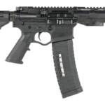 ATI ATIGAX5567ML60TBNS Alpha Maxx 5.56 NATO 60+1 7.50" Black Threaded Barrel, Black Receiver w/Picatinny Rail, Black Polymer Blade, Black A2 Grip