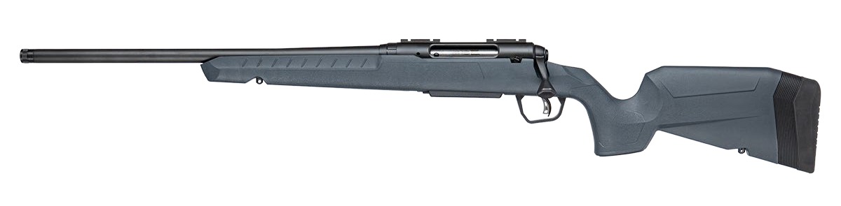 Savage Arms 33150 Axis 2 243 Win 4+1 20" Matte Black Carbon Steel Threaded Barrel, Drilled & Tapped Receiver, Gray Fixed w/Pistol Grip Synthetic Stock, Left Hand