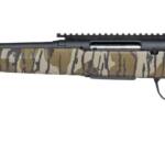 Savage Arms 33325 Axis 2 Pro 270 Win 4+1 20" Black Cerakote Carbon Steel Spiral Fluted Threaded Barrel & Receiver w/Picatinny Rail, Mossy Oak Original Bottomland Fixed w/Pistol Grip Synthetic Stock, L