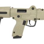 Kel-Tec SDP9TAN SUB SDP 9mm Luger 17+1 6" Threaded Barrel, Polymer Receiver w/Picatinny Rail, Polymer Folding Pistol Brace, Polymer Grip