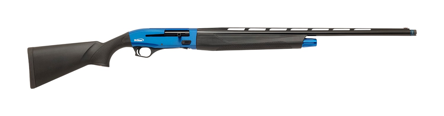 TriStar 26161 Viper Gen3 Youth 20 Gauge Semi-Auto 3" 5+1 26" 26" Black Vent Rib Barrel, Blue Anodized Aluminum Receiver, Fixed Compact Black Synthetic Stock