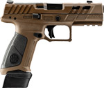 BERETTA APX A1 FS PORTED 9MM - 4.25" 17 & 21RD FDE