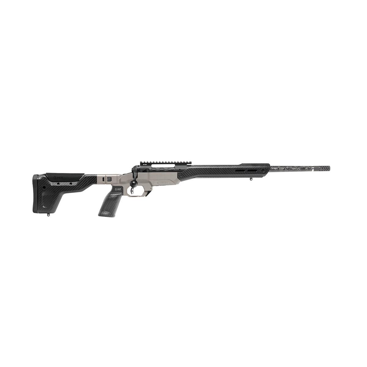 Savage 110 Ultralite Elite Rifle .308 Win 3rd Capacity 18'' Threaded Gray Metal Barrel Black Synthetic Stock