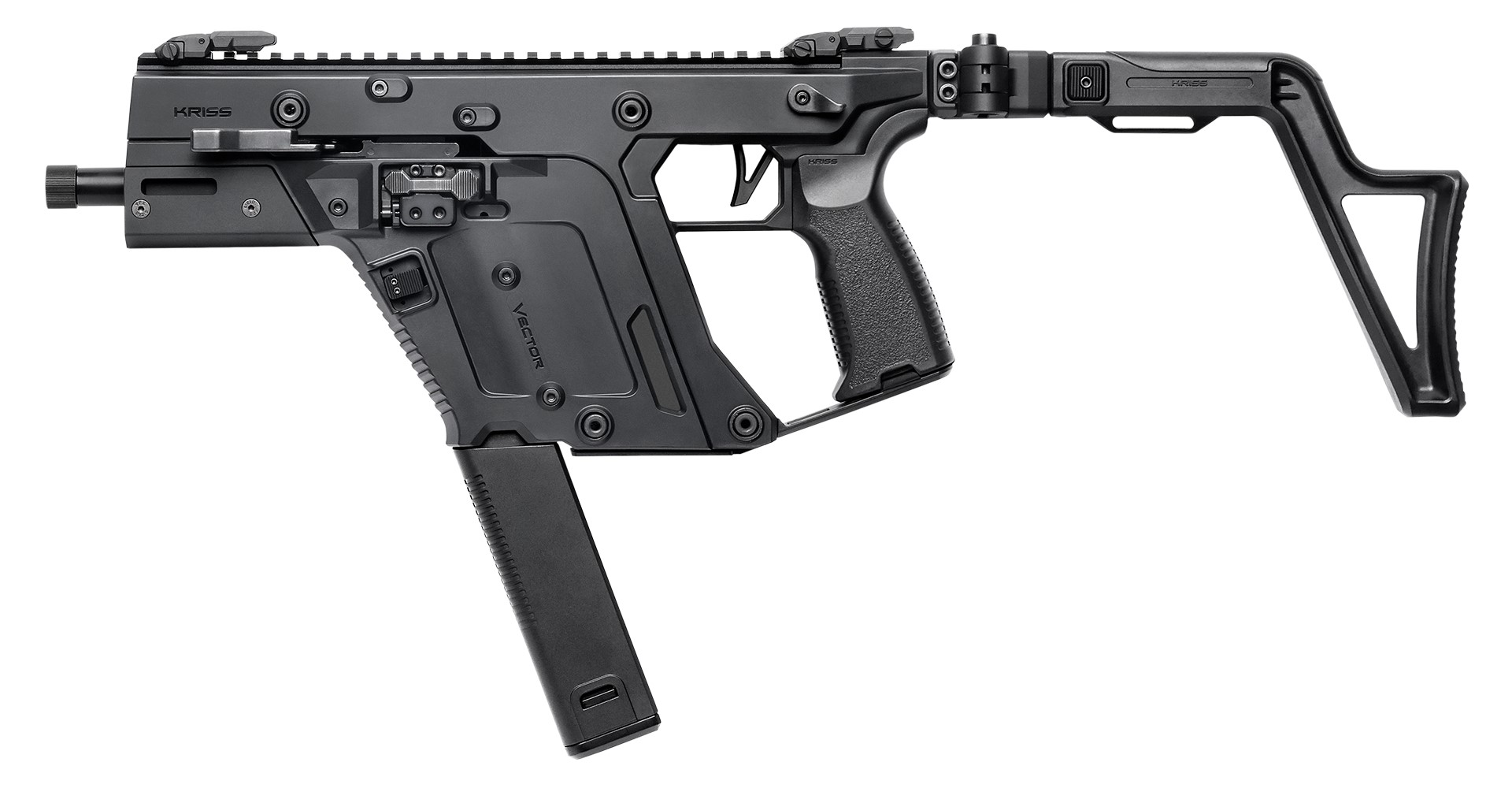 KRISS USA VECTOR SBR 9MM 5.5" BLACK 40+1