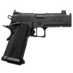 Tisas 1911 Carry DS Comp Handgun 9mm Luger 17rd Magazines(2) 4.25'' Barrel QPQ Finish Manual Safety