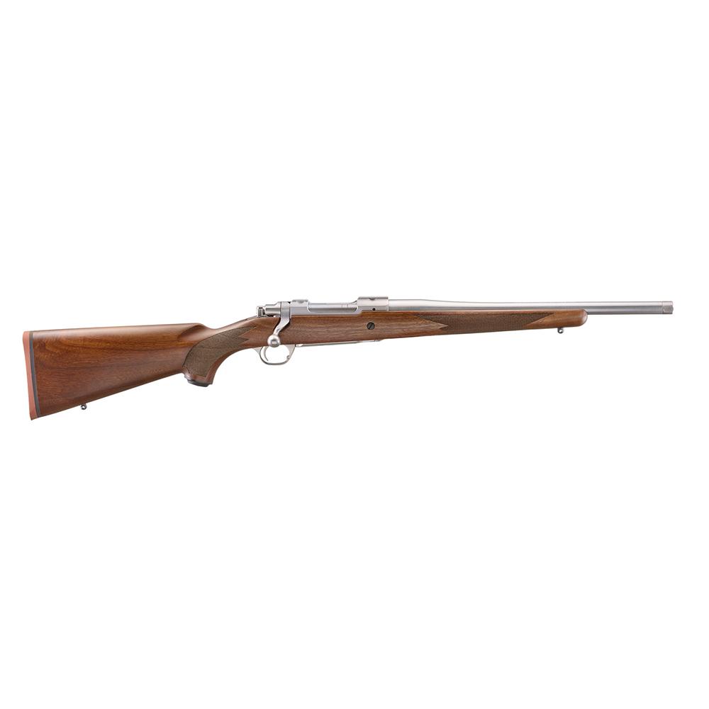 Ruger Hawkeye Hunter Rifle .243 Win 4rd Magazine 16.6" 5/8x24 Threaded Barrel Walnut Stainless Steel
