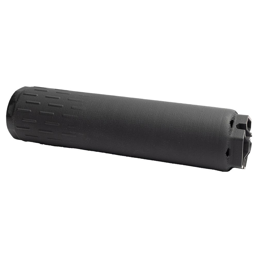 Huxwrx Flow Range 36 Ti Suppressor 9mm Luger Hub QD Adapter Black
