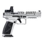 DEMO Canik SFx Rival-S Chrome Handgun 9mm Luger 18rd Magazine 5" Barrel Chrome with MO2 Optic