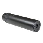 YHM Turbo T3 Suppressor with QD Flash Hider 5.56mm Stainless Steel/Cobalt 1/2x28